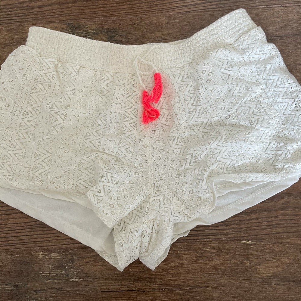 Japna Kids white soft shorts